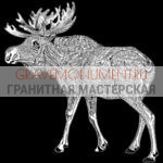 Животные на памятниках ГЖ 0034