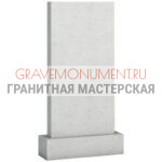 Вертикальный памятник ПВК 001 3 мрамор