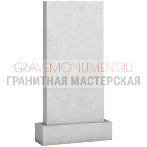 Вертикальный памятник ПВК 001 3 мрамор